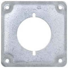 Cooper Crouse-Hinds - Electrical Outlet Box Steel Square Surface Cover - Caliber Tooling