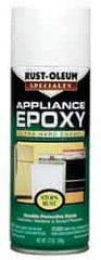 Rust-Oleum - Black, Gloss, Appliance Epoxy Spray Paint - 7 Sq Ft per Can, 12 oz Container - Caliber Tooling