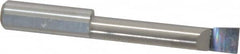 Accupro - 0.29" Min Bore Diam, 1-1/2" Max Bore Depth, 5/16 Shank Diam, Boring Bar - Right Hand Cut, Solid Carbide, Bright Finish - Exact Industrial Supply