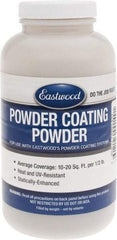 Made in USA - 8 oz Gold Paint Powder Coating - Polyurethane, 10 Sq Ft Coverage - Caliber Tooling