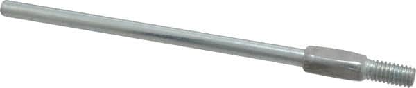 Value Collection - 6" Long x 1/4" Rod Diam, Tube Brush Extension Rod - 5/16-18 Male Thread - Caliber Tooling