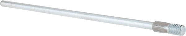 Value Collection - 12" Long x 3/8" Rod Diam, Tube Brush Extension Rod - 1/2-12 Male Thread - Caliber Tooling