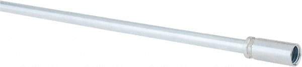 Value Collection - 24" Long x 3/8" Rod Diam, Tube Brush Extension Rod - 1/2-20 Female Thread - Caliber Tooling