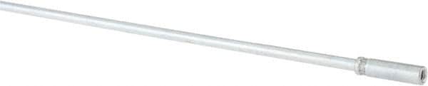 Value Collection - 36" Long x 1/4" Rod Diam, Tube Brush Extension Rod - 1/4-20 Female Thread - Caliber Tooling