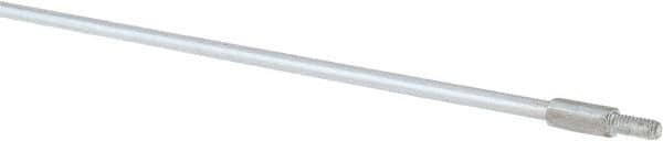 Value Collection - 36" Long x 1/4" Rod Diam, Tube Brush Extension Rod - 1/4-20 Male Thread - Caliber Tooling