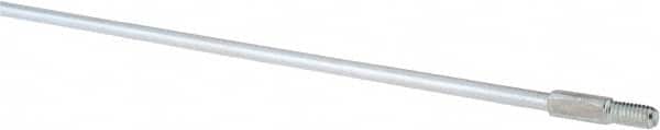 Value Collection - 36" Long x 1/4" Rod Diam, Tube Brush Extension Rod - 5/16-18 Male Thread - Caliber Tooling