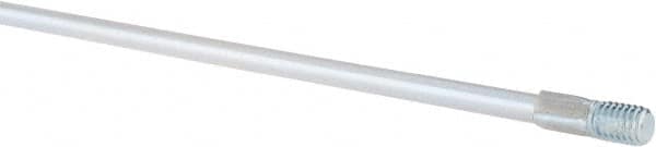 Value Collection - 36" Long x 3/8" Rod Diam, Tube Brush Extension Rod - 1/2-12 Male Thread - Caliber Tooling