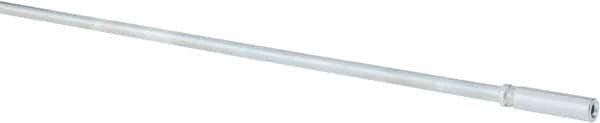 Value Collection - 48" Long x 1/4" Rod Diam, Tube Brush Extension Rod - 3/16-24 Female Thread - Caliber Tooling