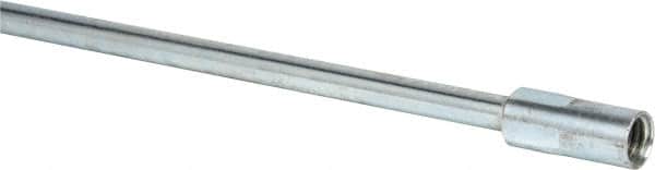 Value Collection - 48" Long x 3/8" Rod Diam, Tube Brush Extension Rod - 1/2-12 Female Thread - Caliber Tooling