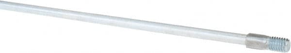 Value Collection - 48" Long x 3/8" Rod Diam, Tube Brush Extension Rod - 1/2-12 Male Thread - Caliber Tooling
