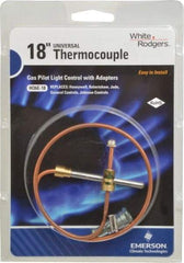 White-Rodgers - 18" Lead Length Universal Replacement HVAC Thermocouple - Universal Connection - Caliber Tooling