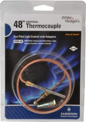 White-Rodgers - 48" Lead Length Universal Replacement HVAC Thermocouple - Universal Connection - Caliber Tooling