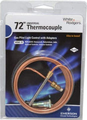 White-Rodgers - 72" Lead Length Universal Replacement HVAC Thermocouple - Universal Connection - Caliber Tooling