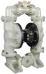 SandPIPER - 2" NPT, Nonmetallic, Air Operated Diaphragm Pump - PTFE Diaphragm, Polypropylene Housing - Caliber Tooling