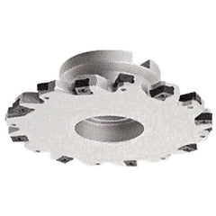 Iscar - Shell Mount C Connection, 2.0276" Depth of Cut, 200mm Cutter Diam, 1.5748" Hole Diam, 20 Tooth Indexable Slotting Cutter - FDN-LN12 Toolholder, LNET Insert - Caliber Tooling