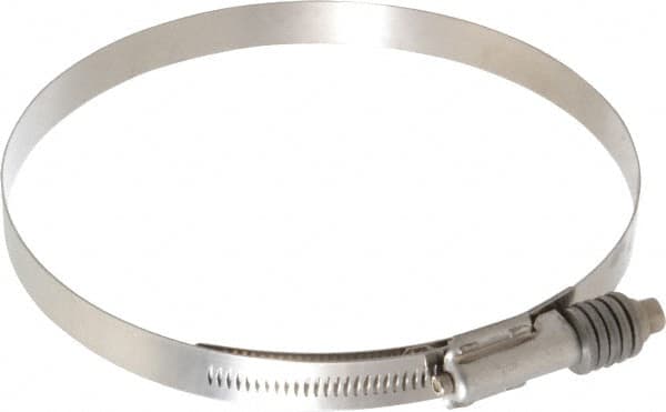 IDEAL TRIDON - Stainless Steel Auto-Adjustable Worm Drive Clamp - 5/8" Wide x 5/8" Thick, 6-1/4" Hose, 6-1/4 to 7-1/8" Diam - Caliber Tooling