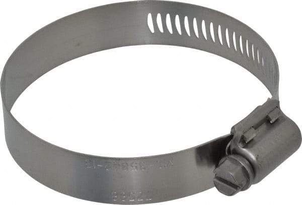 IDEAL TRIDON - SAE Size 36, 1-13/16 to 2-3/4" Diam, Stainless Steel MS Series MIL-Spec Worm Drive Clamp - 1/2" Wide, Material Grade 300 SERIES, Series MS Mil Spec - Caliber Tooling