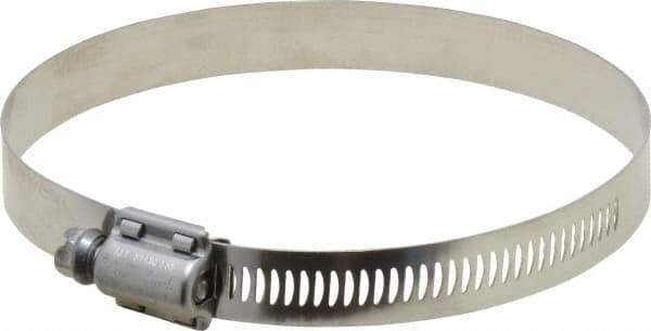 IDEAL TRIDON - SAE Size 60, 3-5/16 to 4-1/4" Diam, Stainless Steel MS Series MIL-Spec Worm Drive Clamp - 1/2" Wide, Material Grade 300 SERIES, Series MS Mil Spec - Caliber Tooling