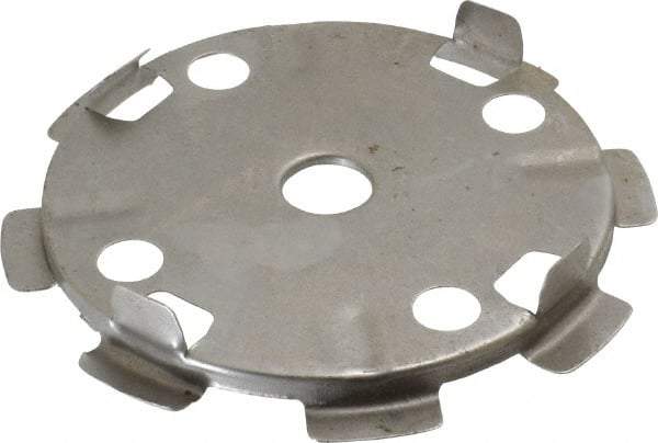 Divine Brothers - Buffing Wheel Center Plate - 3/4" ID x 5" OD, 5" Buff Center Diam - Caliber Tooling