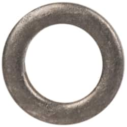 Made in USA - #0 Screw, Grade 300 Stainless Steel Standard Flat Washer - 0.063" ID x 0.099" OD, 0.016" Thick, Passivated Finish, Meets Military Specifications - Caliber Tooling