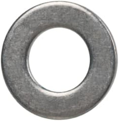 Made in USA - #3 Screw, Grade 300 Stainless Steel Standard Flat Washer - 0.102" ID x 0.18" OD, 0.032" Thick, Passivated Finish, Meets Military Specifications - Caliber Tooling