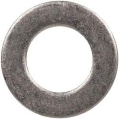 Made in USA - #4L Screw, Grade 300 Stainless Steel Standard Flat Washer - 0.115" ID x 0.209" OD, 0.016" Thick, Passivated Finish, Meets Military Specifications - Caliber Tooling