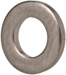 Made in USA - #5 Screw, Grade 300 Stainless Steel Standard Flat Washer - 0.128" ID x 0.238" OD, 0.032" Thick, Passivated Finish, Meets Military Specifications - Caliber Tooling