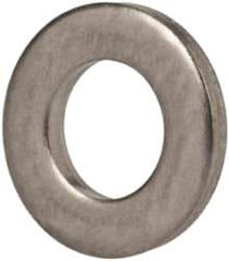 Made in USA - #5 Screw, Grade 300 Stainless Steel Standard Flat Washer - 0.128" ID x 0.238" OD, 0.032" Thick, Passivated Finish, Meets Military Specifications - Caliber Tooling