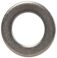 Made in USA - 7/16" Screw, Grade AN960 Stainless Steel Standard Flat Washer - 0.453" ID x 3/4" OD, 0.063" Thick, Passivated Finish, Meets Military Specifications - Caliber Tooling