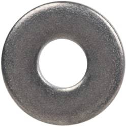 Made in USA - #4 Screw, Grade AN960 Stainless Steel Standard Flat Washer - 1/8" ID x 0.312" OD, 0.032" Thick, Passivated Finish, Meets Military Specifications - Caliber Tooling