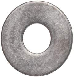 Made in USA - #10L Screw, Grade AN960 Stainless Steel Standard Flat Washer - 0.203" ID x 0.438" OD, 0.032" Thick, Passivated Finish, Meets Military Specifications - Caliber Tooling