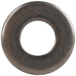 Made in USA - #10 Screw, Grade AN960 Stainless Steel Standard Flat Washer - 0.203" ID x 0.438" OD, 0.063" Thick, Passivated Finish, Meets Military Specifications - Caliber Tooling