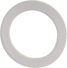 Made in USA - 3/8" Screw, Grade 6/6 Nylon Standard Flat Washer - 7/16" ID x 5/8" OD, 0.031" Thick, Plain Finish - Caliber Tooling