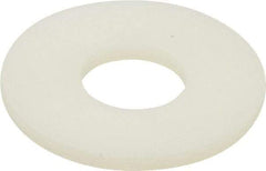 Made in USA - 5/16" Screw, Grade 6/6 Nylon Standard Flat Washer - 0.344" ID x 7/8" OD, 0.062" Thick, Plain Finish - Caliber Tooling