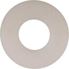 Made in USA - 9/16" Screw, Grade 6/6 Nylon Standard Flat Washer - 0.594" ID x 1.469" OD, 0.1" Thick, Plain Finish - Caliber Tooling