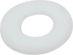 Made in USA - #4 Screw, PTFE Standard Flat Washer - 0.116" ID x 1/4" OD, 0.031" Thick, Plain Finish - Caliber Tooling