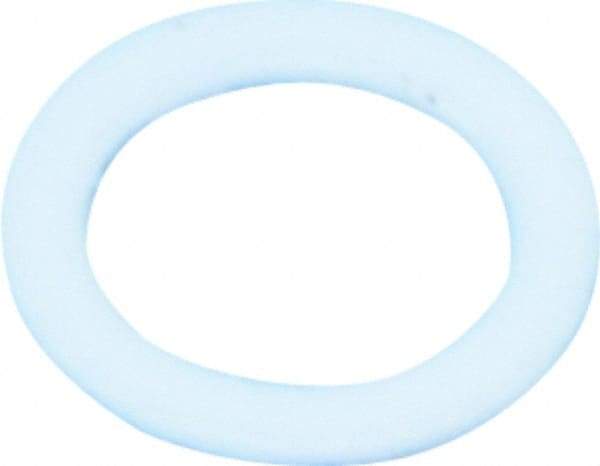 Made in USA - #8 Screw, PTFE Standard Flat Washer - 0.197" ID x 0.28" OD, 0.015" Thick, Plain Finish - Caliber Tooling