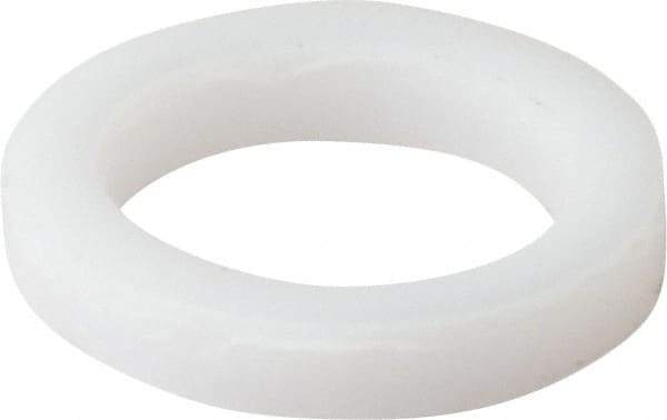 Made in USA - #8 Screw, PTFE Standard Flat Washer - 0.197" ID x 0.28" OD, 0.05" Thick, Plain Finish - Caliber Tooling