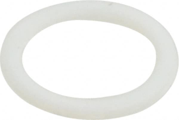 Made in USA - 1/4" Screw, PTFE Standard Flat Washer - 0.26" ID x 0.337" OD, 0.025" Thick, Plain Finish - Caliber Tooling