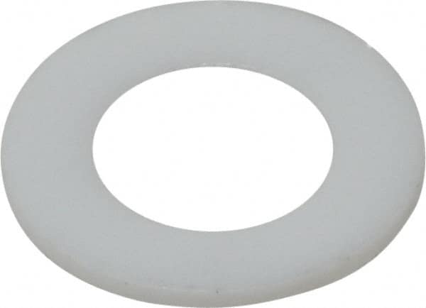 Made in USA - 1/4" Screw, PTFE Standard Flat Washer - 0.281" ID x 1/2" OD, 0.031" Thick, Plain Finish - Caliber Tooling