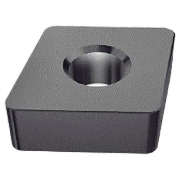 Iscar - CNGA432 E Grade IS9 Ceramic Turning Insert - Uncoated, 80° Diamond, 1/2" Inscr Circle, 3/16" Thick, 1/32" Corner Radius - Caliber Tooling