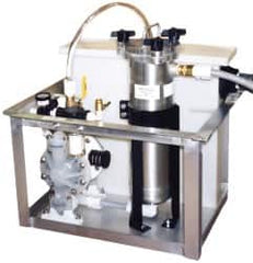 Made in USA - 40 to 125°F Max, Oil Separator/Filter - 100 GPH Oil Removal Capacity - Caliber Tooling