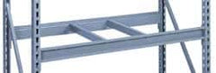 Tennsco - 2,150 Lb Capacity Bulk Storage Shelf Beam Kit - 96" Wide x 3-5/8" High x 48" Deep x 1-1/2" Thick, Medium Gray - Caliber Tooling