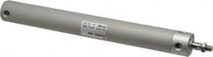 SMC PNEUMATICS - 1" Bore Double Acting Air Cylinder - 1/8 Port, 5/16-24 Rod Thread, 140 Max psi, 40 to 140°F - Caliber Tooling