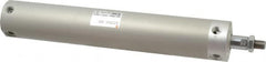 SMC PNEUMATICS - 1-1/2" Bore Double Acting Air Cylinder - 1/8 Port, 7/16-20 Rod Thread, 140 Max psi, 40 to 140°F - Caliber Tooling