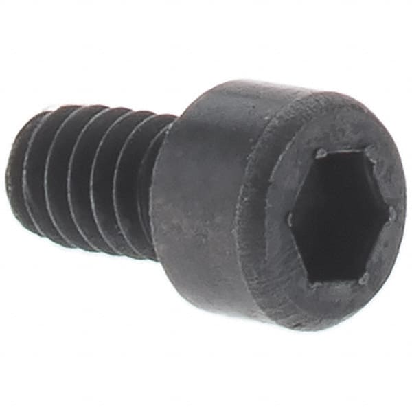 Hex Head Cap Screw: M14 x 2.00 x 85 mm, Grade 12.9 Alloy Steel, Black Oxide Finish Partially Threaded, 12 mm Hex