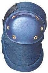 OccuNomix - Size Universal, Hook & Loop Straps, Hard Protective Cap, Knee Pad - Foam Rubber Padding, Blue, 2 Straps - Caliber Tooling