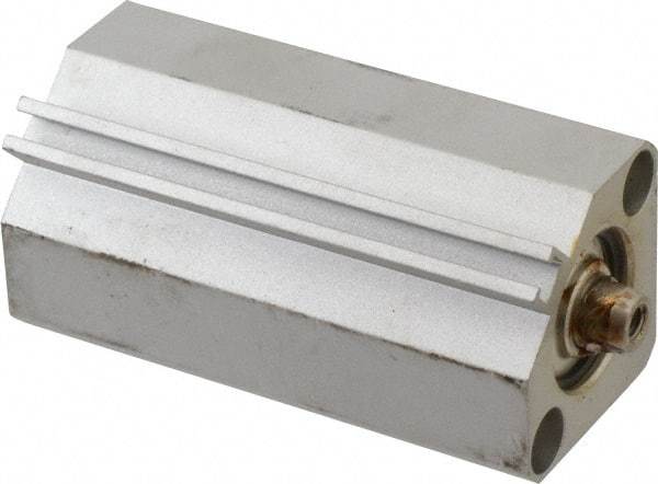 SMC PNEUMATICS - 1-15/16" Stroke x 3/4" Bore Double Acting Air Cylinder - 10-32 Port, 10-32 Rod Thread, 145 Max psi, 15 to 160°F - Caliber Tooling