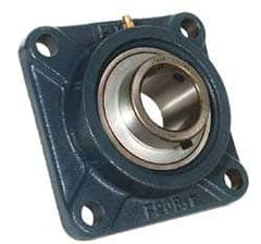 Value Collection - 1-15/16" ID, 5-5/8" OAW x 5-5/8" OAL x 5-5/8" OAH 4-Bolt High Temperature Flange Bearing - 5,120 Lb Static Cap, 7,700 Lb Dyn Cap, 4-3/8" Btw Mnt Hole Ctrs, 55/64" Base-to-Ctr Ht, Cast Iron - Caliber Tooling