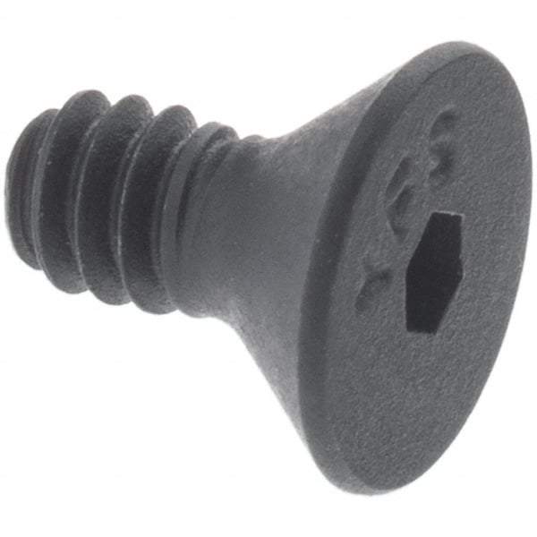 Value Collection - M20x2.50 Metric Coarse Hex Socket Drive, 90° Flat Screw - Grade 12.9 Alloy Steel, Black Oxide Finish, Fully Threaded, 50mm OAL - Caliber Tooling